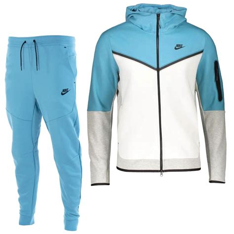 nike tech fleece wit blauw|nike tech fleece pants.